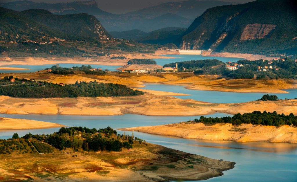 Winding Rama Lake in Bosnia-Herzegovina