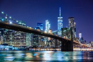 Skyline of New York city