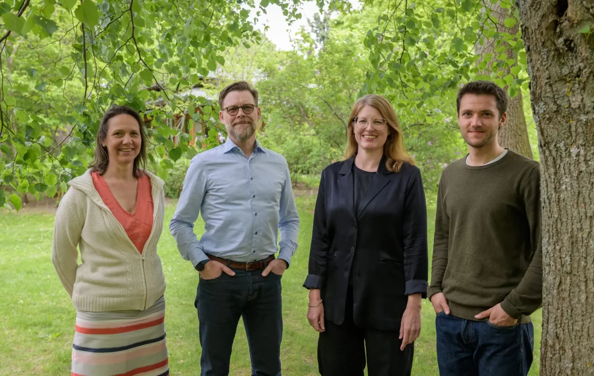 Dani Dani Gaillard-Picher, Thomas Rebermark, Malin Lundberg Ingemarsson and Ivan Sjögren, SIWI's In